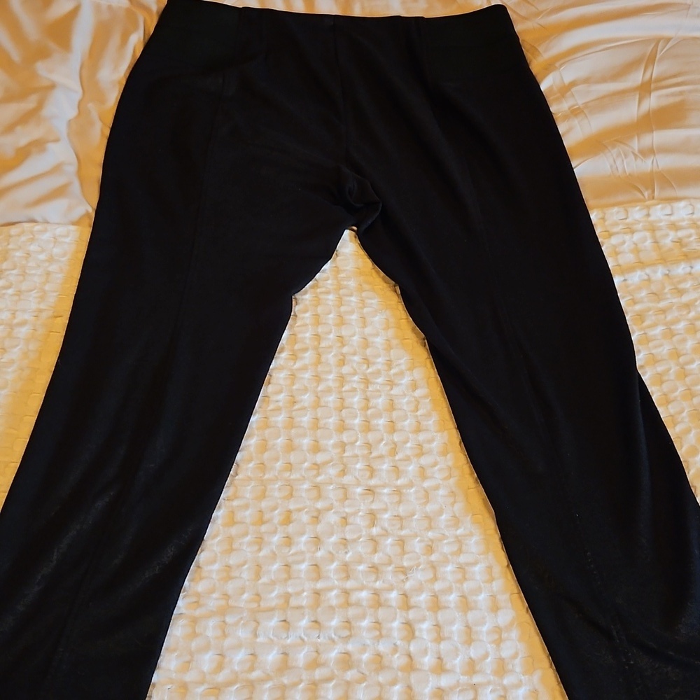Jessica Ponte Shiny Print Pants Xl - Picture 3 of 5
